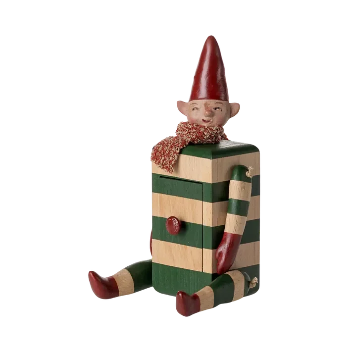 Elf With drawer - green