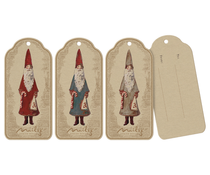 Gift Tags, Nicolaus 12pcs