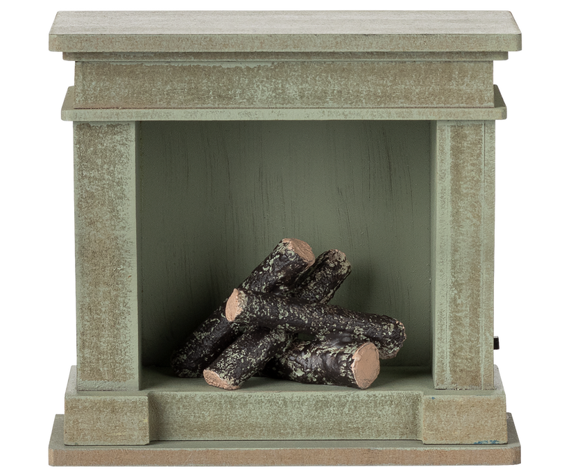 Fireplace Minature - Dusty Green
