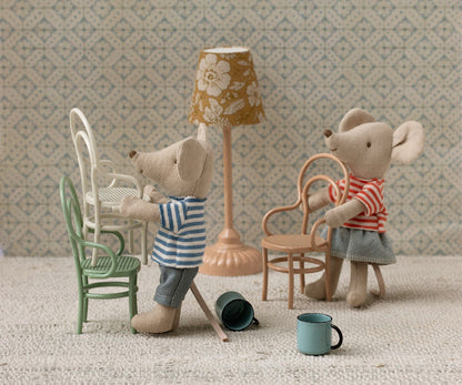 Vintage chair, Mouse - Dark powder