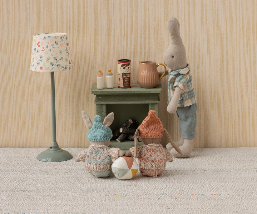 Fireplace Minature - Dusty Green