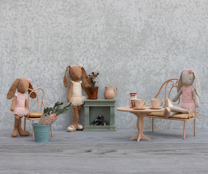 Vintage bench, Mini - Dark powder