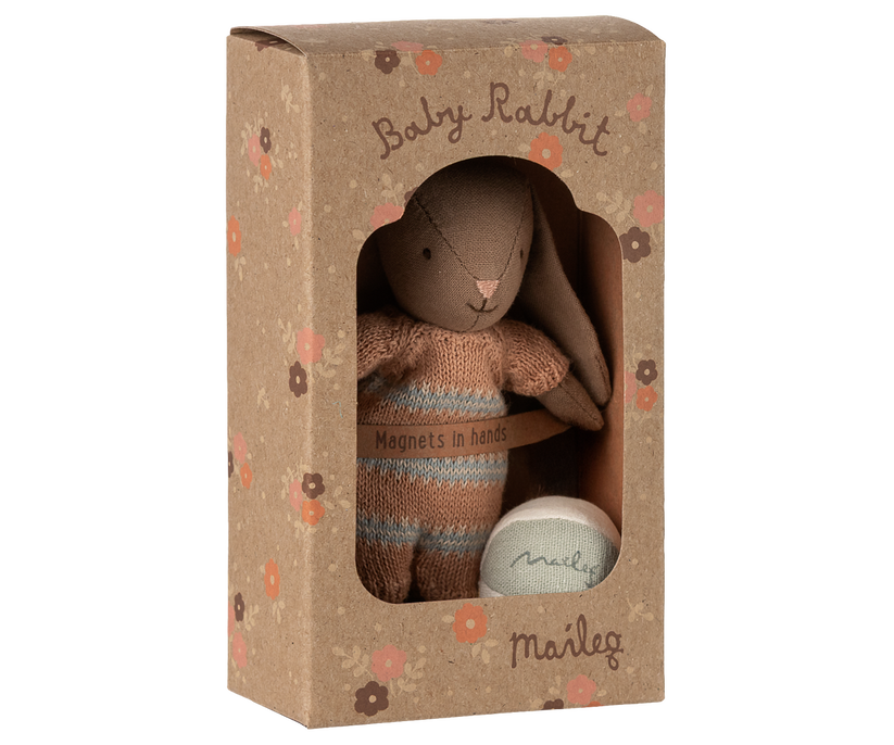 Rabbit Set, Micro - Brown-Dusty Rose