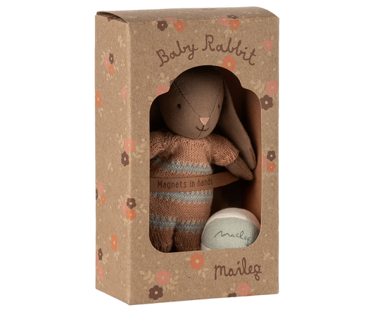 Rabbit Set, Micro - Brown-Dusty Rose