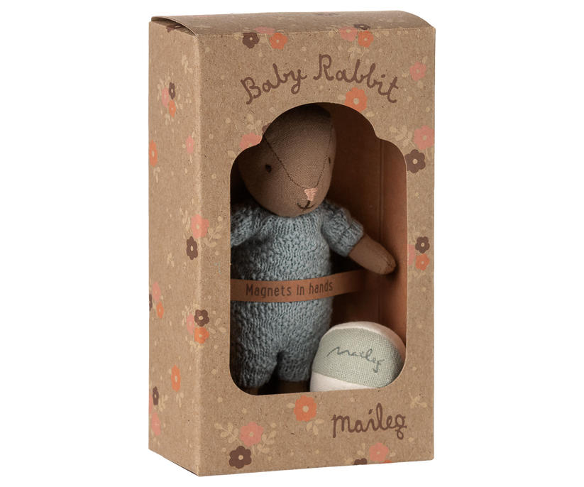 Rabbit Set, Micro - Brown-Blue