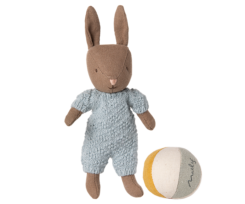 Rabbit Set, Micro - Brown-Blue
