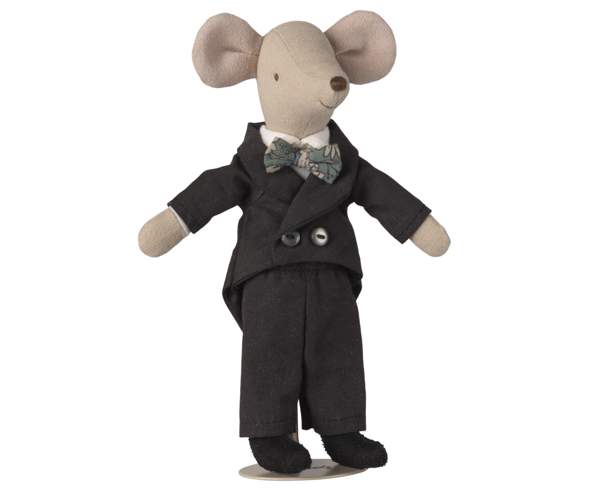 Wedding Mice Couple in Box - Mum and Dad