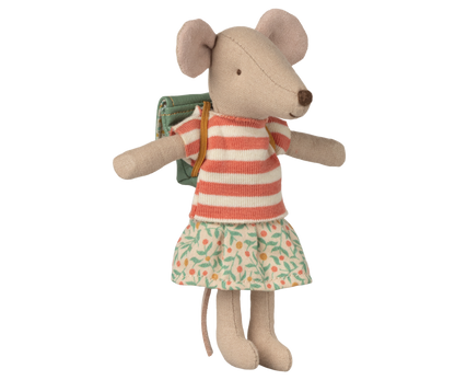 Clothes and Bag, Big Sister Mouse - Green