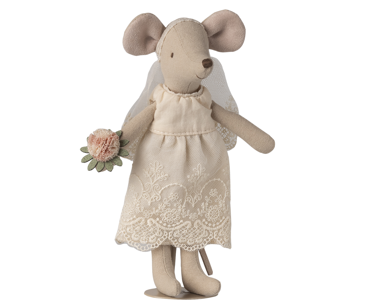 Wedding Mice Couple in Box - Mum and Dad