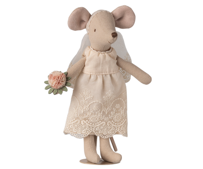 Wedding Mice Couple in Box - Mum and Dad