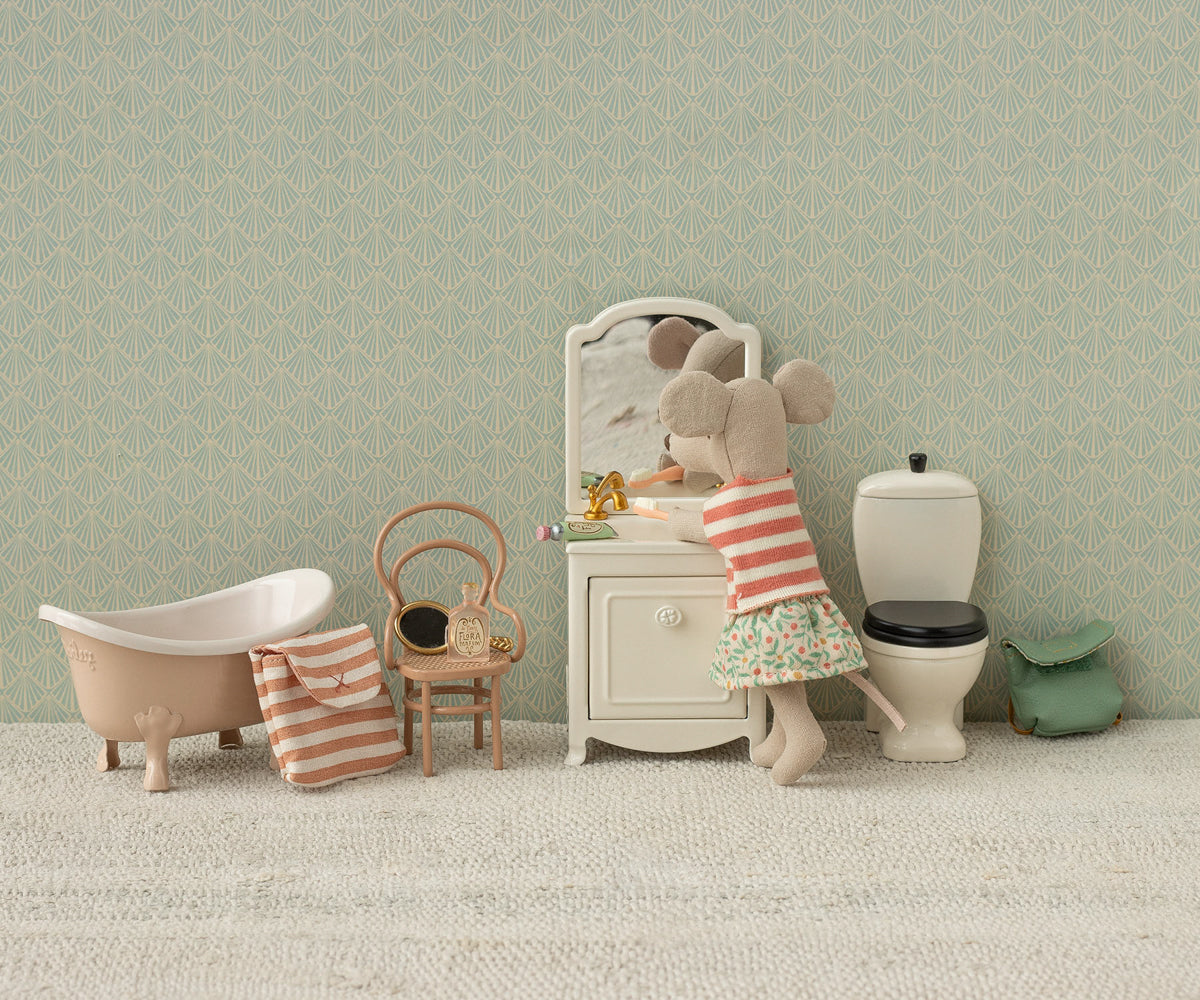 Tricycle mouse, Big sister with Bag - Green