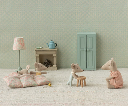 Triplets, Baby Mice in Matchbox - Checker