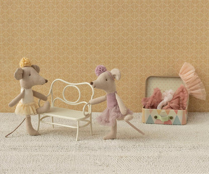 Ballerina Mouse Little Sister - Off White