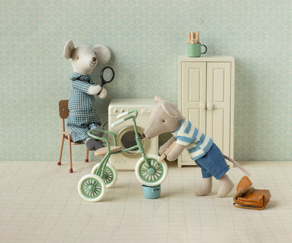 Tricycle mouse, Big Brother with Bag - Brown