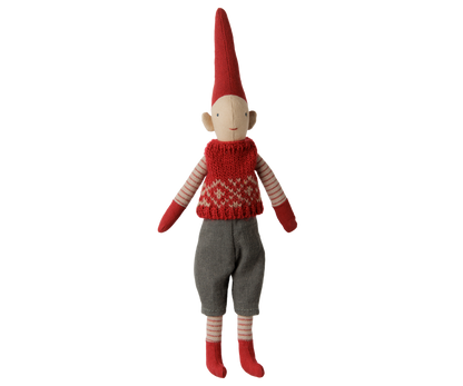 Pixy, Size 1 - Boy - Red knitted vest
