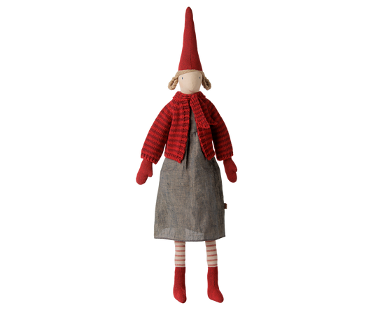 Pixy, Size 4 - Girl - Striped knitted cardigan