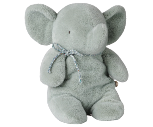 Elephant Plush, Medium - Soft Mint