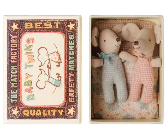 Twins, Baby mice in matchbox - Checker