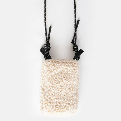 Natural Borg Cord Phone Bag