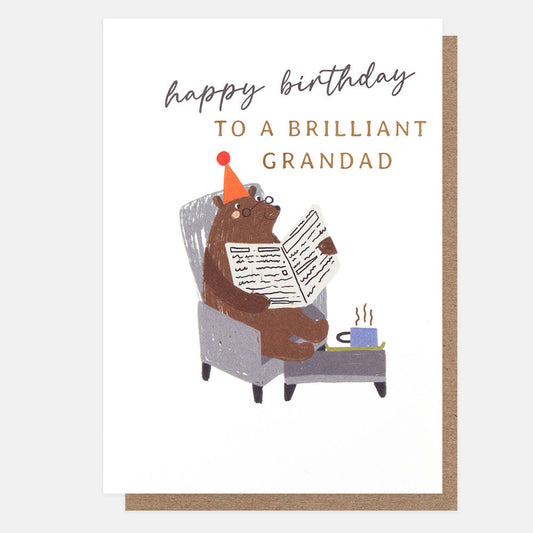 Happy Birthday Grandad Brilliant Bear