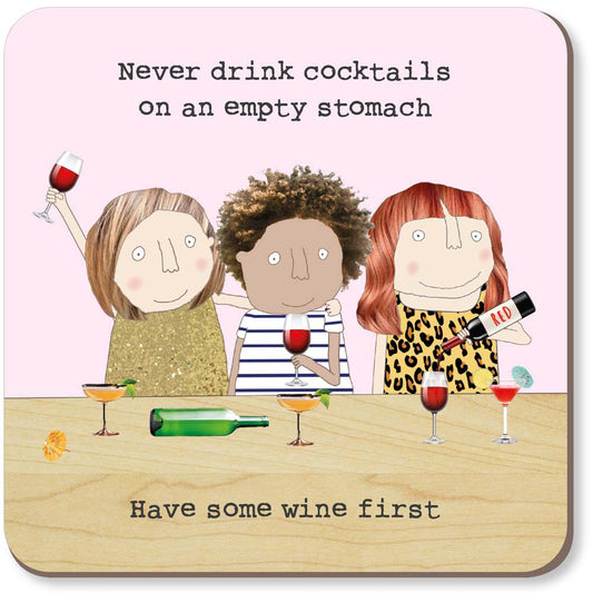 Wine First Coaster