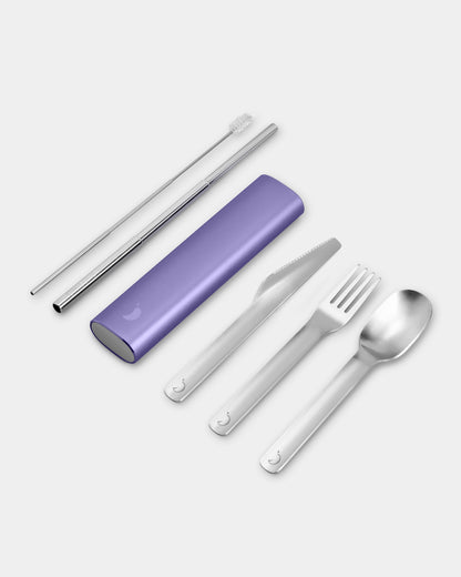 Cutlery Set Matte Metallic Lavender