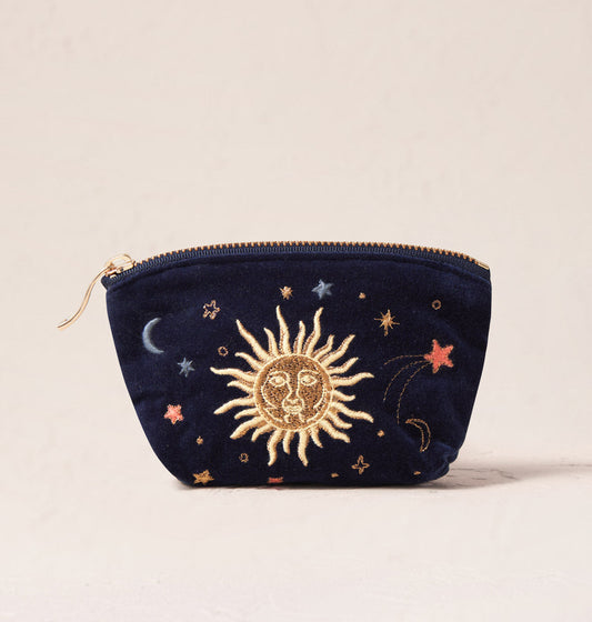 Celestial Coin Purse - Navy