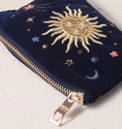 Celestial Coin Purse - Navy