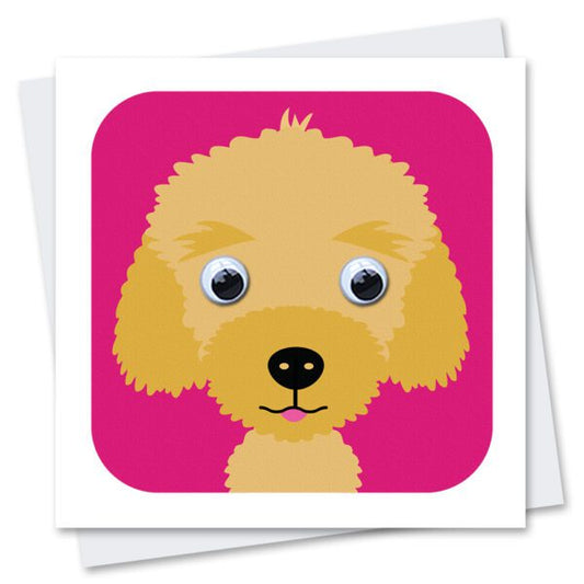 Coco Cockapoo Birthday Card