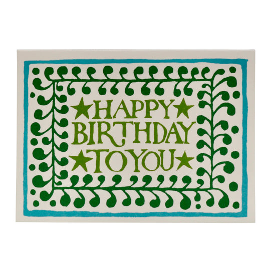 Card - Happy Birthday Comma Border