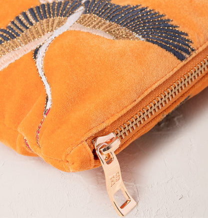 Cranes Everyday Pouch - Orange