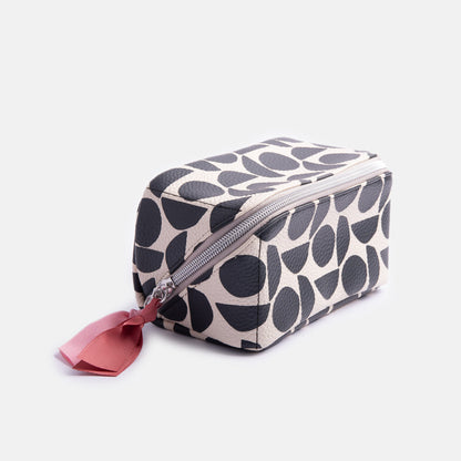 Mono Floral Diagonal Wash Bag