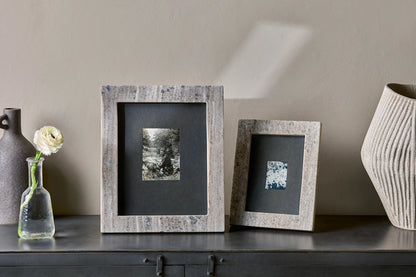 Dalya Marble Photoframe - Light Grey 5 X 7