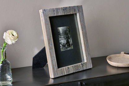 Dalya Marble Photoframe - Light Grey 5 X 7