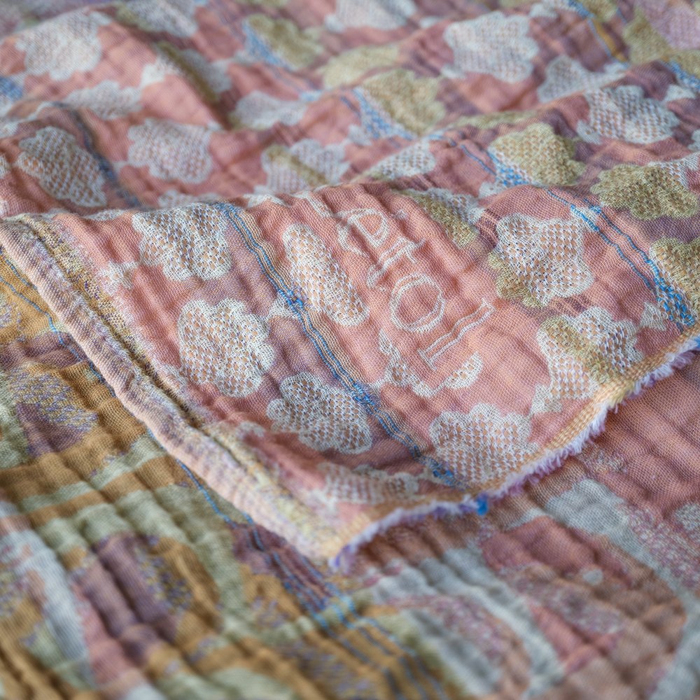 French Jacquard Scarf  - Amira Boudoir