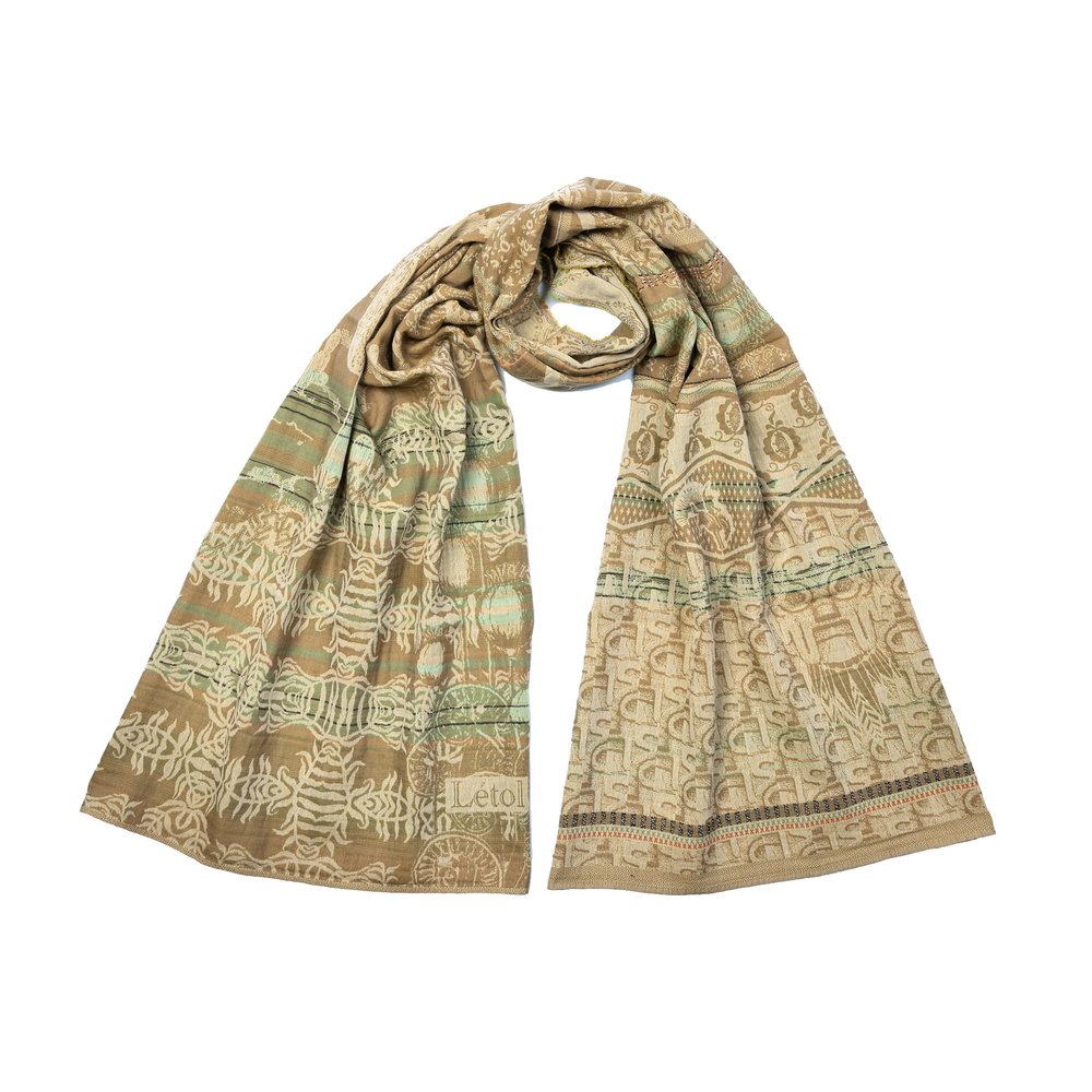 French Jacquard Scarf  - Diego Verveine