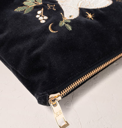 Doves of Peace Mini Pouch - Charcoal (Copy)