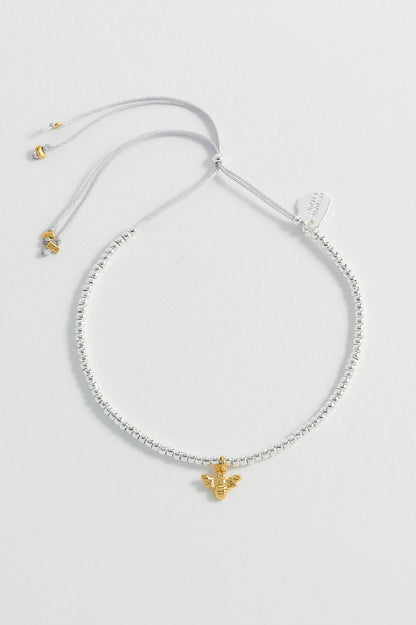 Laila Bee Bracelet - Silver Plated