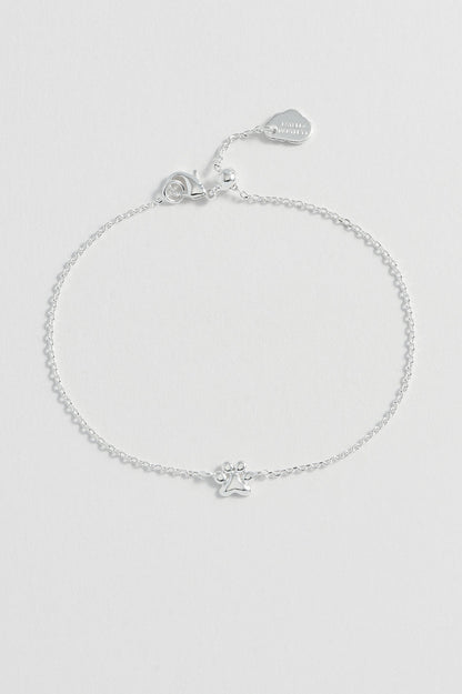 Paw Bracelet - Silver Plated