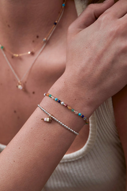 Wellness Mixed Gemstone Amelia Bracelet