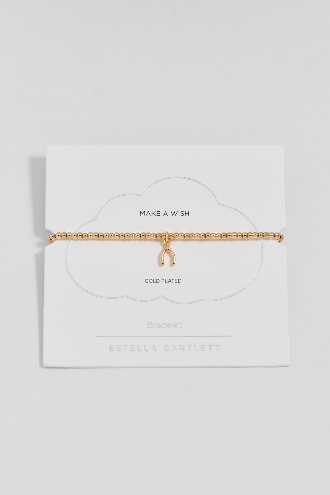 Wishbone Bracelet - Gold Plate