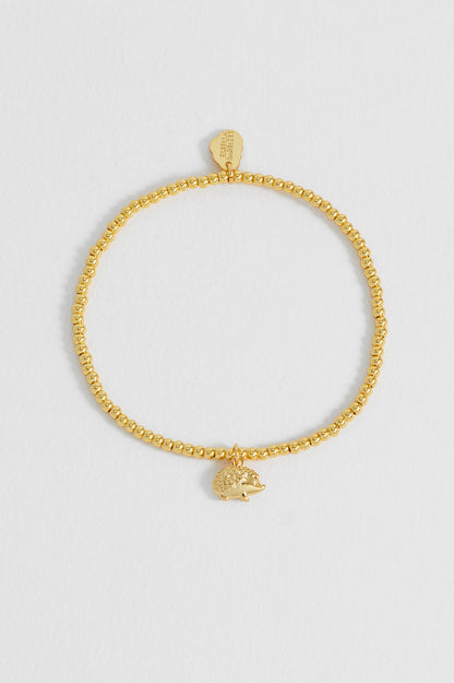 Hedgehog Bracelet - Gold Plate