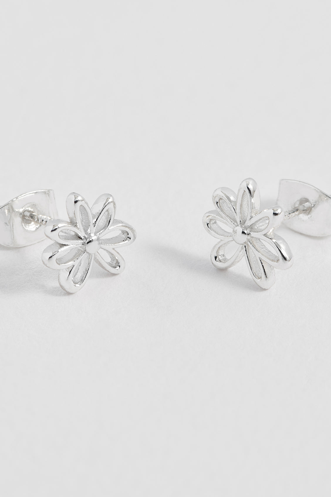 Mini Doodle Flower Studs