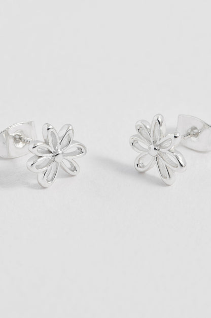 Mini Doodle Flower Studs