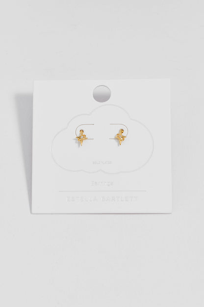 North Star Earrings - Gold Plated