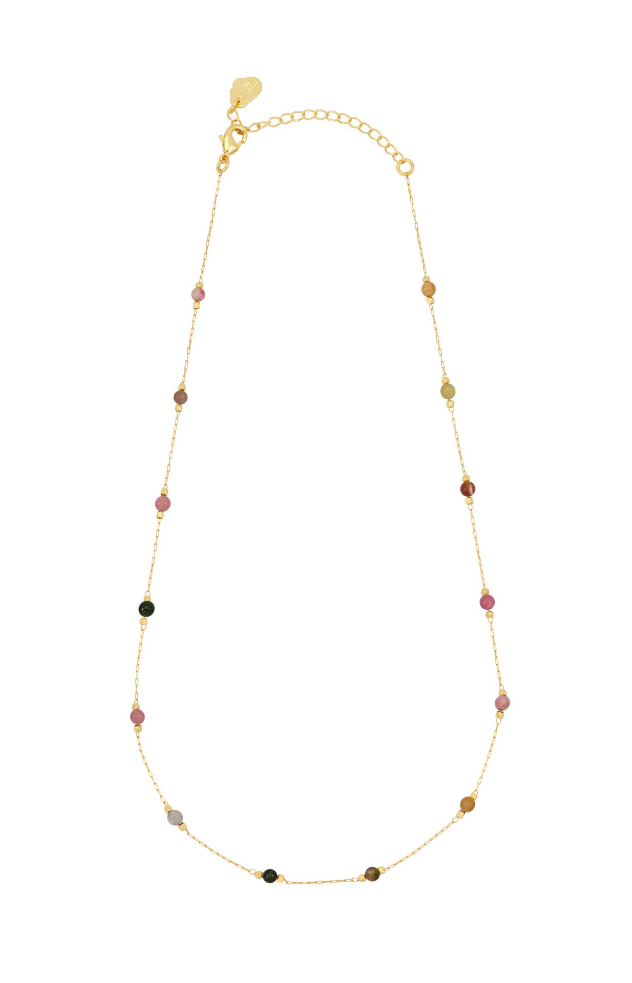 Wellness - Tourmaline Station Necklace