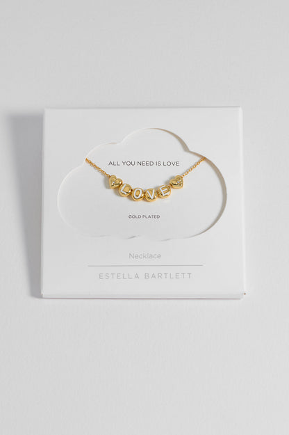 Love Letter Bead Necklace