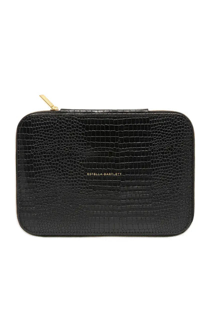Slim Jewellery Box - Black
