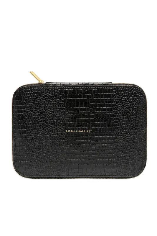 Slim Jewellery Box - Black