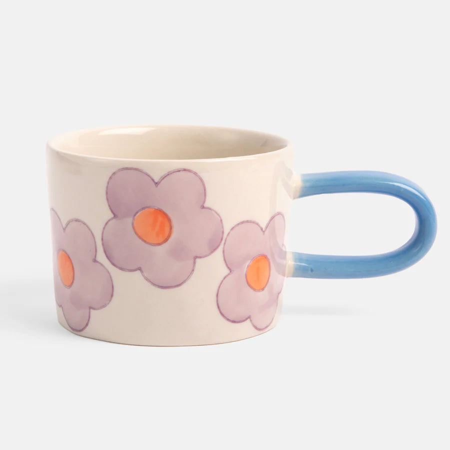 Purple Daisies Mug